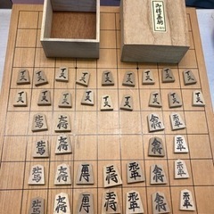 将棋セット☆95408駒付 脚付 板厚6cm