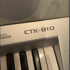交渉中【お値下げ】カシオ電子ピアノ　CTK810の画像