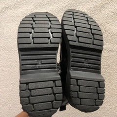 ALGYのブーツ　黒　20㎝の画像