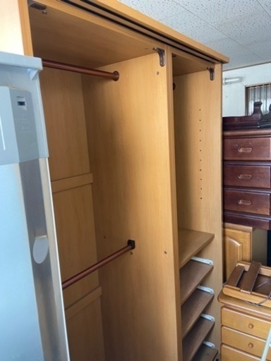 【土日最終　値下げ】衣類収納大型家具