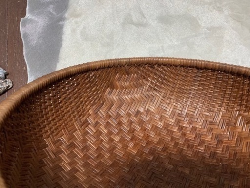竹製ざる★ザル２個★直径 31cmと22cm