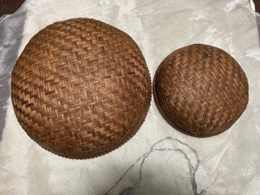 竹製ざる★ザル２個★直径 31cmと22cm