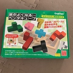 頭のよくなるペンタキューブ　４歳以上