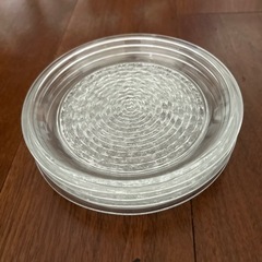 ガラス小皿4枚