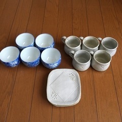 湯呑み ティーセットの画像
