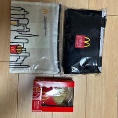 値下げしました【未開封】マクドナルド　グッズ3点セット