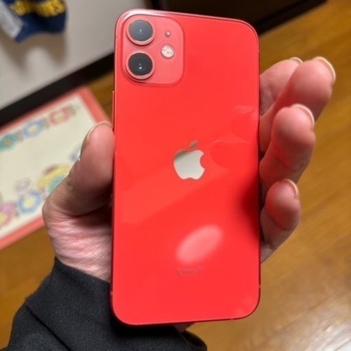 ※引き取り限定 iPhone 12 mini レッド 256 GB SIMフリー