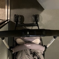 アップリカ　ベビーカーA型　両対面　ラクーナクッションの画像