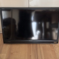 テレビ台付きAQUOSテレビ32インチ
