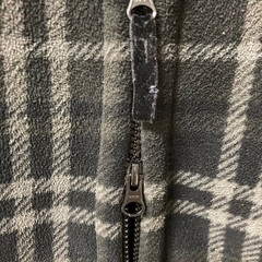 ユニクロ  コート 裏ボア 黒チェック Ｌ の画像