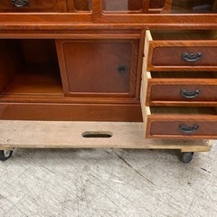 【愛品館 江戸川店 和家具】茶箪笥 ID：151-008044-007の画像