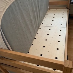 無印良品二段ベッドの画像