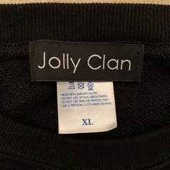 LA ワンポイント　トレーナー　XL ブラックの画像