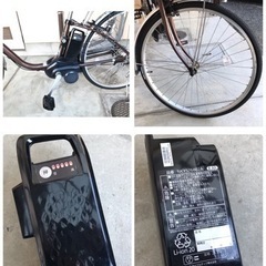 【人気車種❗️】電動アシスト自転車 パナソニック ビビ SX  BE-ELSX632T  ELT63 26インチ　内装3段　8ahの画像
