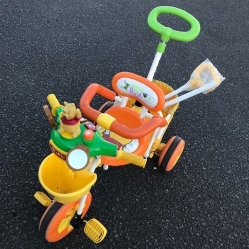 くまのプーさん　三輪車