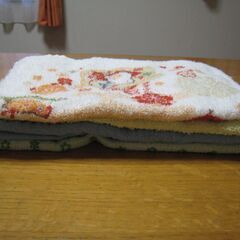 中古タオル17枚差し上げます。の画像