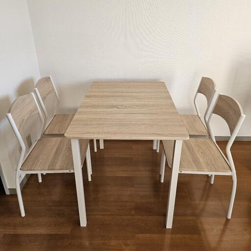美品　ダイニングテーブルセット 4人用