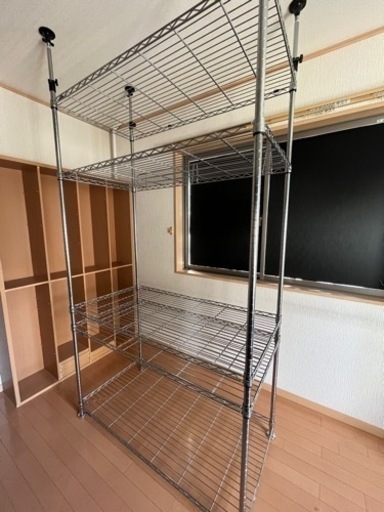 スチールメタル ラック ルミナス突っ張り【お近くなら配送も可能】