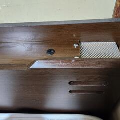 ダブルベッド(マットレス付き)の画像