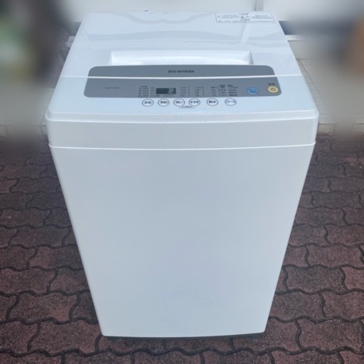 【洗濯機】アイリスオーヤマ 2020年製 5.0kg 全自動洗濯機 IAW-T502E