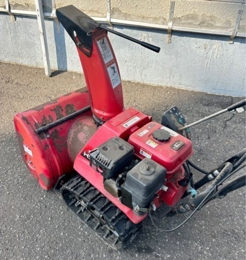 札幌市内配送可 HONDA ホンダ 雪丸 6馬力 セル付き 除雪機 HS655 動作品