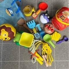 【取引者決定】外遊び　砂場遊び　アンパンマン　なわとび　ボール　...