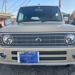 8万キロ台/販売店保証★支払い総額12.8万円★車検ロング スズキ アルトラパン かわいいデザイン♪純正アルミ 機関良好 即日納車可能！お早めにの画像