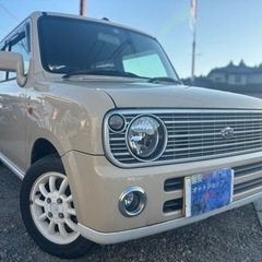 8万キロ台/販売店保証★支払い総額12.8万円★車検ロング スズキ アルトラパン かわいいデザイン♪純正アルミ 機関良好 即日納車可能！お早めにの画像