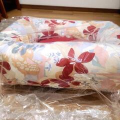 【新品】ペットベッド　花柄の画像