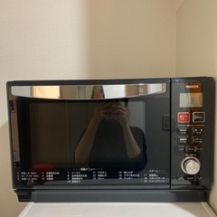 電子レンジ、ほぼ新品、オーブン機能もありです。本日の16時半ごろ...