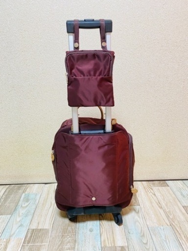 【美品】カナナプロジェクト キャリーバック 大 ブラウン