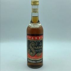 m1124505 STARKA スタルカ オールドウォッカ 500ml 酒 未開封 古酒 ロシア 皇帝の酒 ロシアンウォッカ 43度 中古品の画像