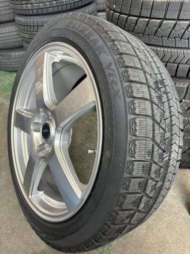 225/45R18 スタッドレス アルミホイール 4本 セット