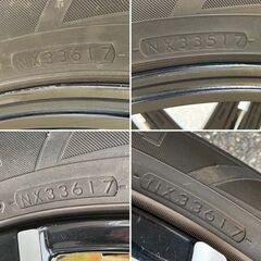 【引取限定中古品】CRIMSON クリムソン マーテル ブルホーン 22×10J タイヤホイールセット 285/45R22 ヨコハマ パラダ SPEC-X 5穴 ※ナット付の画像