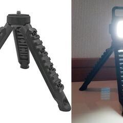 ③【新品未使用品】高輝度　COB LEDライト 3脚付き の画像