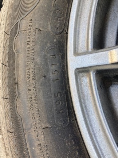 アルミホイール&スタッドレスタイヤセット　　185/70R14