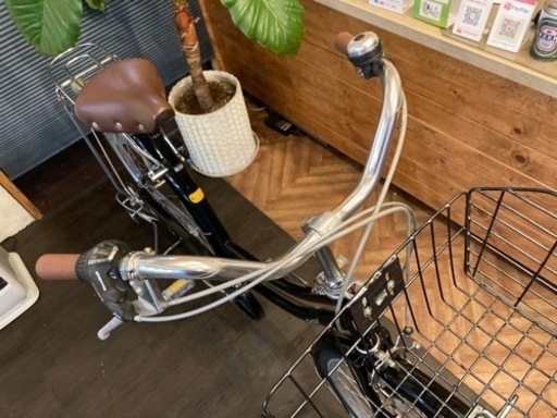 【SALE！11月29日まで当店の全商品表示価格から¥1000引き！ 】LEDダイナモ　6段変速　26インチ自転車　ブラック