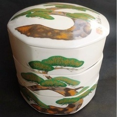 【美品！】三段重箱  八角重ね鉢