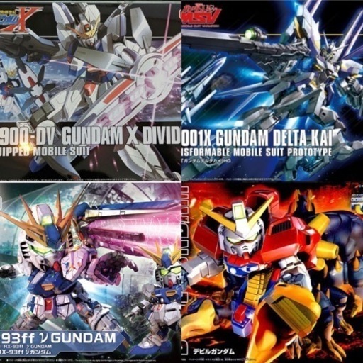 ガンプラ RG/HG/BB 各種 5種 バラ売り可 未組立