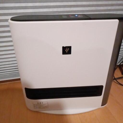 シャープ 加湿 セラミックファンヒーター  HX-PK12-W