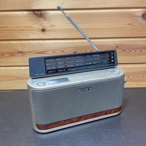 ◆ SONY ポータブルラジオ ◆ 持ち運び◎ ソニー 卓上