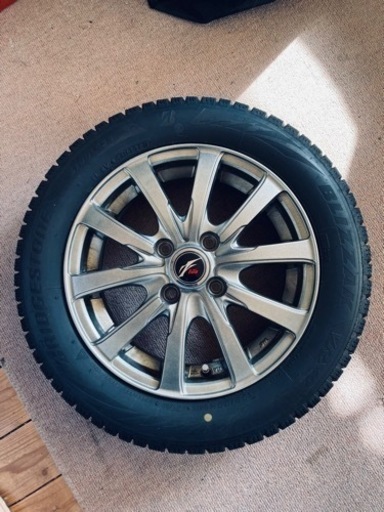 ダイハツムーヴ　アルミ・スタッドレスタイヤセット