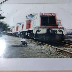 最終値下げ！レア１点物島原鉄道昭和50年7月当時1点物額縁写真