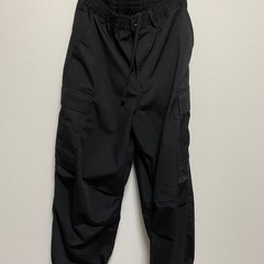 ユニセックス スーパーワイドカーゴパンツ Sサイズ