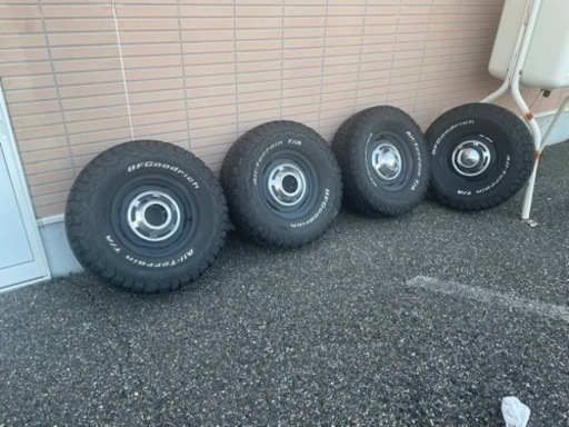 ランクル輸出純正ホイール　BFグッドリッチAT