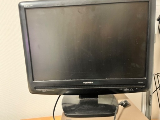 【中古】TOSHIBA液晶テレビ　19インチ【譲ります】