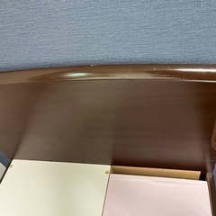 シングルのベッドフレーム(収納付き)の画像