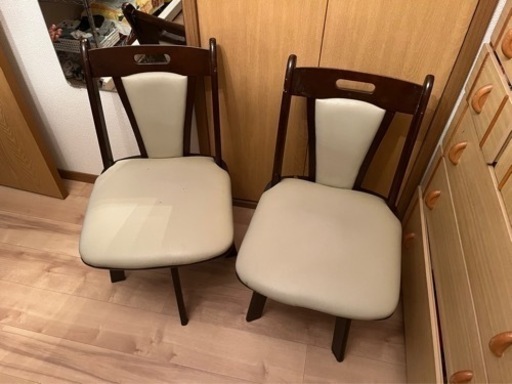 【ヤフオク確定‼️キャンセルの場合また受付します】早い者勝ち‼️【分解洗浄済】伸縮式ダイニングテーブル＆チェア2脚＆長椅子セット✨