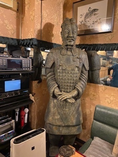 中国の兵馬俑のレプリカ