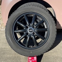 スタッドレスタイヤ DUNLOP 15インチ 4本セット（ホイール付き）